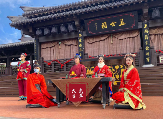 “金虎活力鬧新春，西楚古城賞民俗”項(xiàng)王故里春節(jié)活動(dòng)精彩紛呈(圖1)