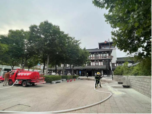 項王故里景區(qū)組織開展應急疏散演練(圖1) 項王故里景區(qū)組織開展應急疏散演練(圖1)